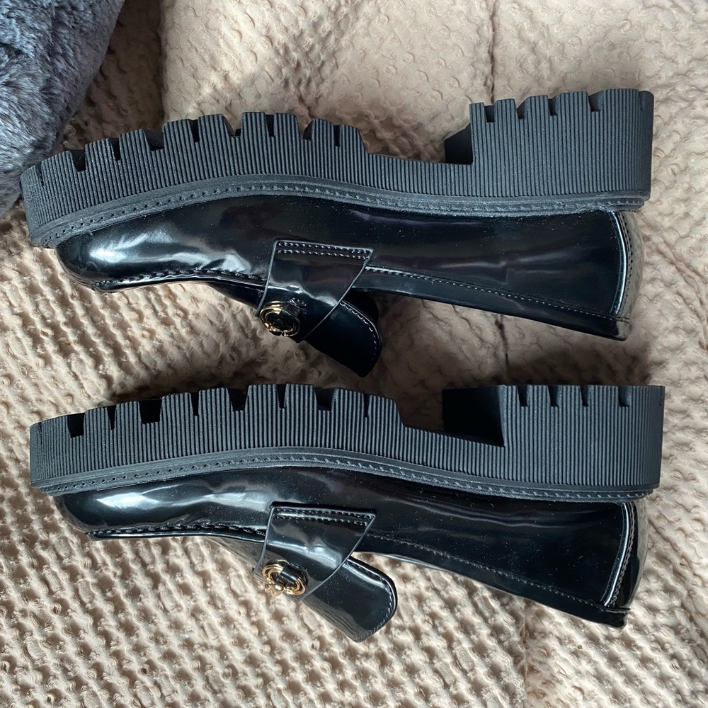 NWOT Nasty Gal Platform Chunky Penny Loafers